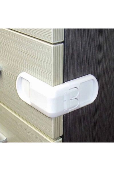 Ecosell 2 Pieces Child Baby Protection Corner Cabinet and Drawer Safety Lock