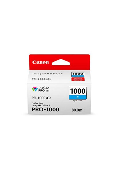 Canon CARTUȘ JET DE CERNEALĂ CYAN CANON PFI-1000C