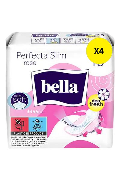 Bella X4-BELLA ABSORBANTE 10BUC PERFECTA SLIM ROSE