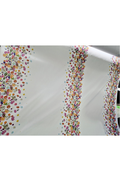 podyum baskı Su geçirmez mikro çiçekli Özel Tasarım parça kumaş 150x100 yağmu...