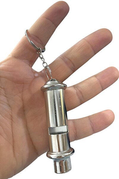 GÜZELYÜZ AVM Premium Metal Düdük | Deprem İlk Yardım Düdüğü 1 Adet