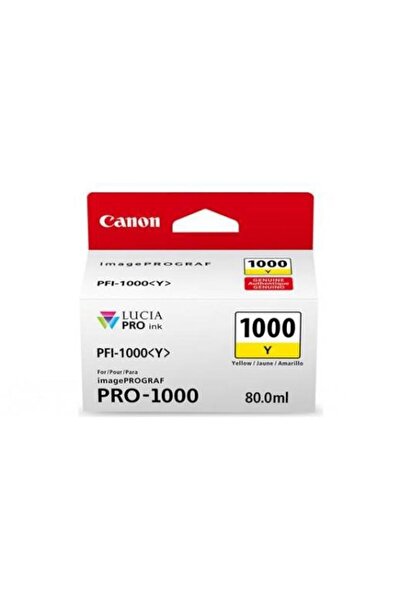 Canon CANON PFI-1000Y YELLOW INKJET CARTRIDGE
