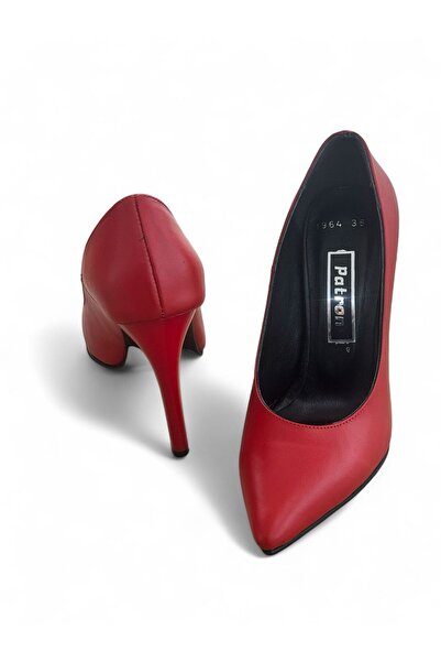 PATRON SHOES Hakiki Deri Stiletto