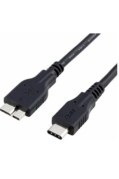 Datastar Type-C To Micro B USB 3,0 dönüştürücü Çevirici
