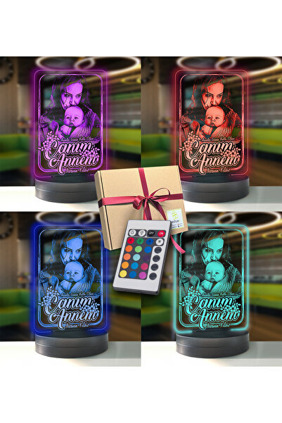 Genel Markalar Annelere Özel Hediye Led Gece Lambası