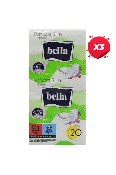 Bella X3-BELLA ABSORBANTE 20BUC PERFECTA ULTRA GREEN