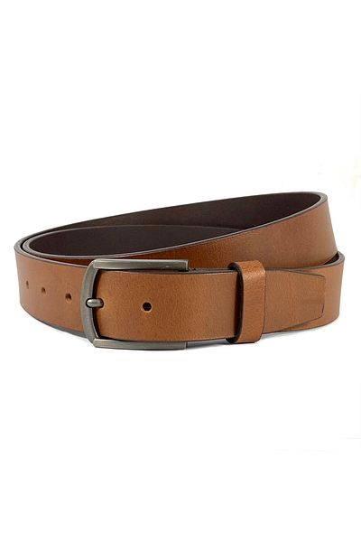 Classic Milano Genuine Leather Belt for Men 35MM – Classic Jean Belt with Pin Buckle Men's Belt in Gift Box