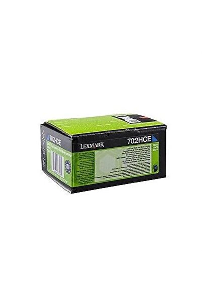 Lexmark 70C2HCE Циан тонер касета