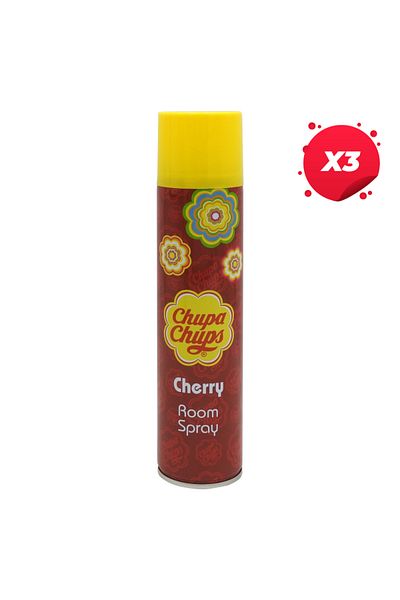 Chupa Chups X3-CHUPA CHUPS ROOM AIR FRESHENER 300ML CHERRY