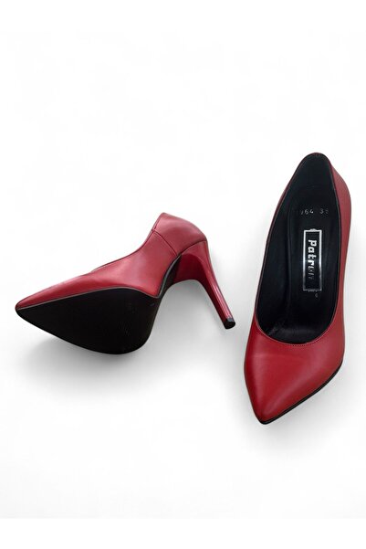 PATRON SHOES Hakiki Deri Stiletto
