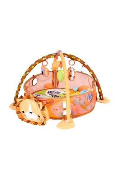 rexa Lion Activity Mat for Sensory Exploration and Motor Skills Development for Kids 0-3 Years