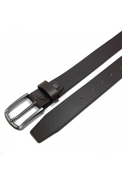 Classic Milano Genuine Leather Belt for Men 35MM – Classic Jean Belt with Pin Buckle Men's Belt in Gift Box
