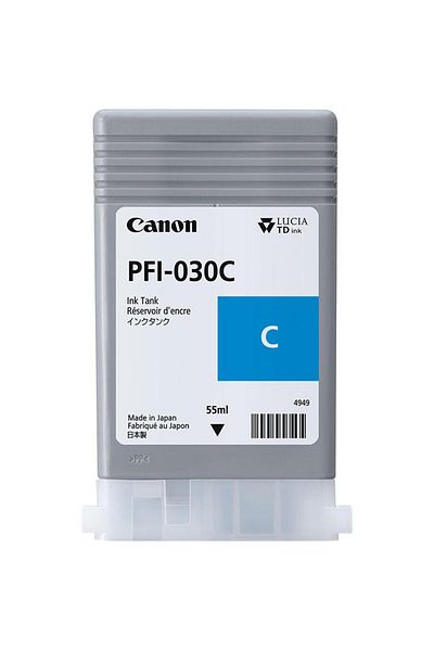 Canon PFI-030C CYAN INKJET CARTRIDGE
