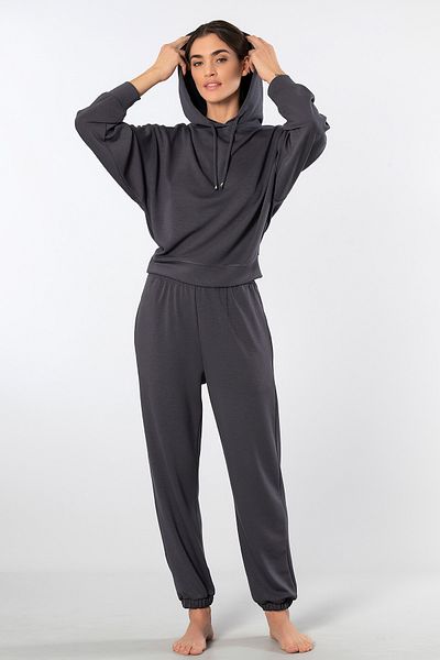 TÜREN 3609 Women's Hooded Jogger Tracksuit Set