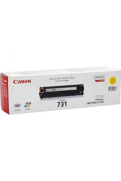 Canon CANON CRG731Y YELLOW TONER CARTRIDGE