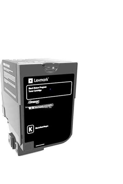 Lexmark Cartuș de toner negru 75B20K0, 13.000 de pagini, pentru CS/CX727/728