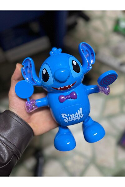 Retoys Stich Dans Eden Sitch Işıklı Sesli Müzikli Hareketli Oyuncak Robot Figür