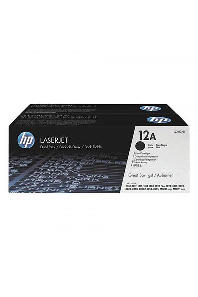 HP HP Q2612AD BLACK TONER CARTRIDGE