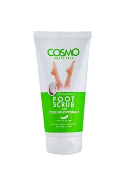 Cosmo مقشر القدمين هابي فيت بالنعناع من كوزمو، 150 مل