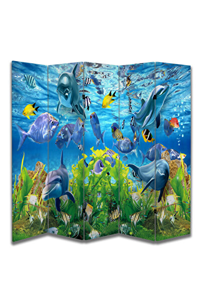 dbsanat Çocuk Temalı Özel Tasarım Paravan Room Divider 180 x 200 cm