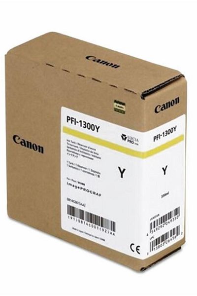 Canon CERNEALĂ GALBENĂ CANON PFI-1300Y