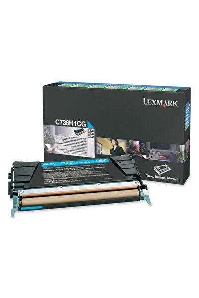 Lexmark TONER CYAN LEXMARK C736H1CG