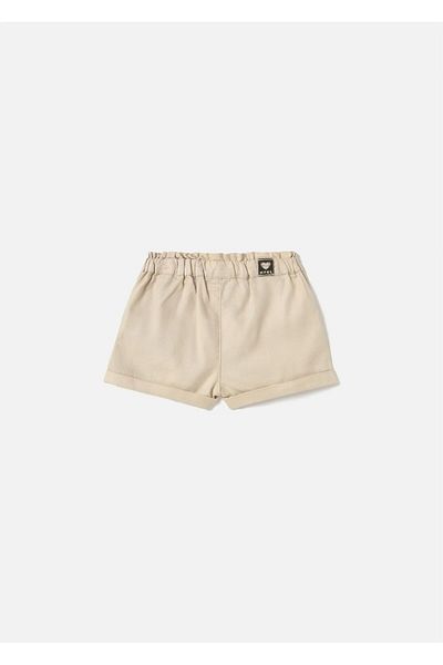 MAYORAL Baby Girl Bow Shorts Beige 1227