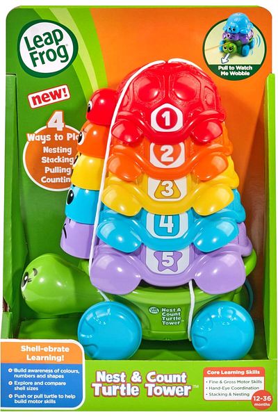 LeapFrog Nest & Count Turtle Tower 80-609303