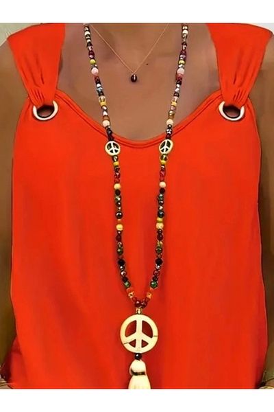 nedo7 Women's Sleeveless V-Neck Bird Eye Detail Blouse Short Aerobin Double Set