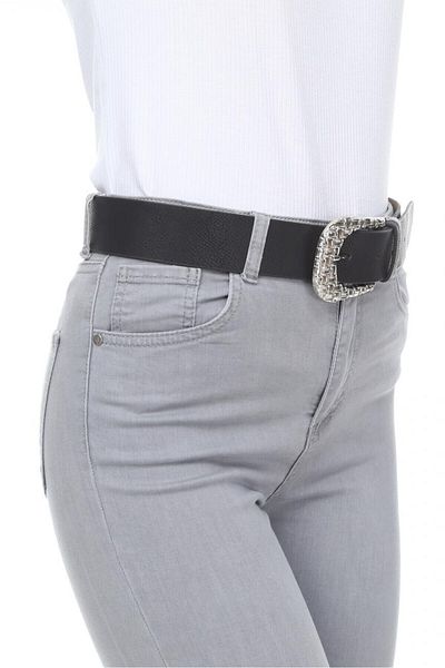 Paçuli Moda Patchouli Women's Metal Buckle Belt K-ss20041