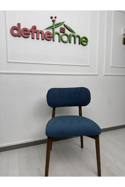 Defne Home bohem sandalye kılıfı Indigo
