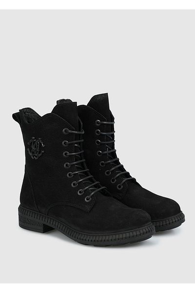 Provoq Leather Women's Black Boots