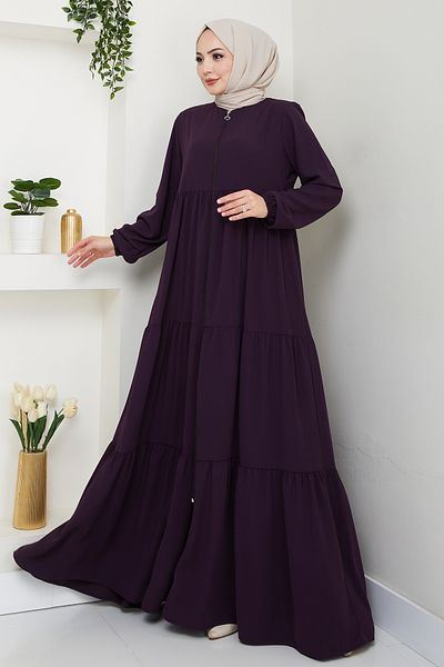 InStyle Three Gathered Purple Ferace