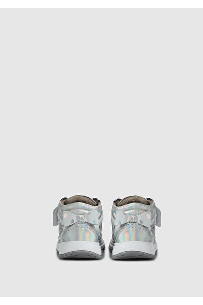 Kiddo Silver Leather Girl's Boots