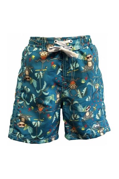 Banz Bermude Baieti Cu Protectie Uv, Protectie Solara Upf50 , Petrol Jungle, Diverse Marimi