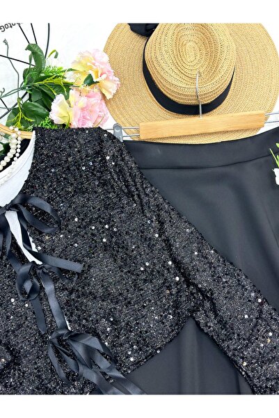 YEDİLALE Sequin Skirt Jacket Dual Set [All Details Are in the Product Description]4681