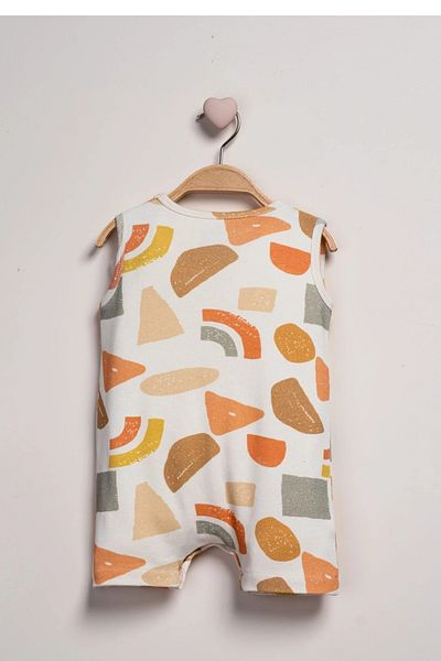For My Baby Baby Fou- Baby Jumpsuit Summer Short Barbatöz