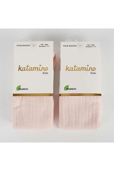 Katamino Beyza Girl Bamboo Pantyhose 1-5 Years K30205 Powder