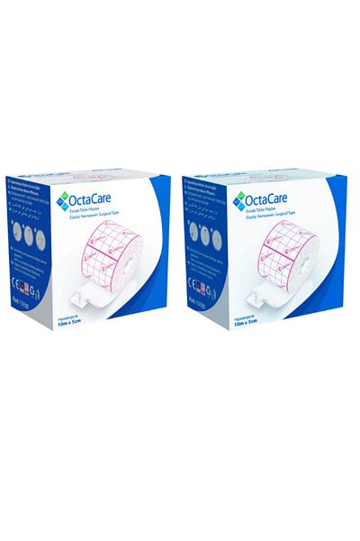 Octamed Flexible Medical Plaster (Length) 10 M*5 cm (Width) 2 Pieces (:2030)