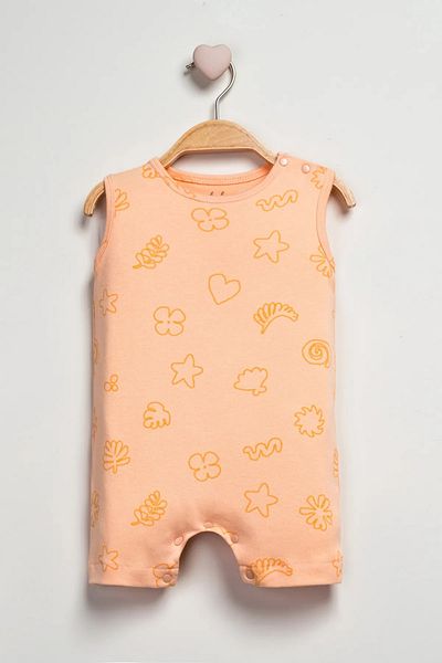 For My Baby Baby Fou- Baby Jumpsuit Summer Short Barbatöz
