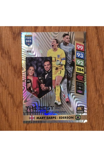 Panini FIFA 365 - Mary Earps / Ederson Best Goalkeeper Oyun Kartı