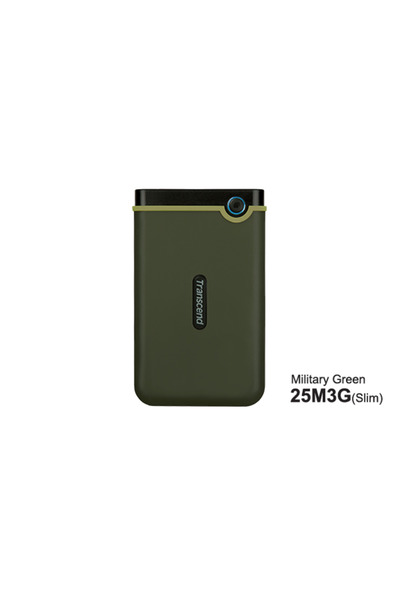 Transcend Ts1tsj25m3g 1tb 2.5\" Usb 3.1 Storejet M3 Antişok Slim Taşınabilir ...