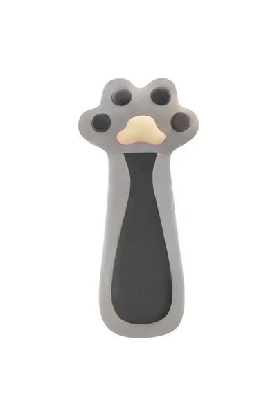 ABYZ Paw plush pillow, soft and comfortable, Perfect for children over 3 years old and adults, 65cm, gray