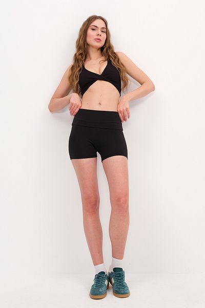 Addax Wide Waistband Shorts Leggings Tyt0088