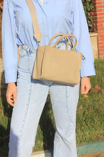 Esila Sirius The Tote Bag Model Women's Hand and Shoulder Bag