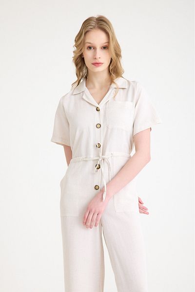 Toridas Linen Casual Overalls