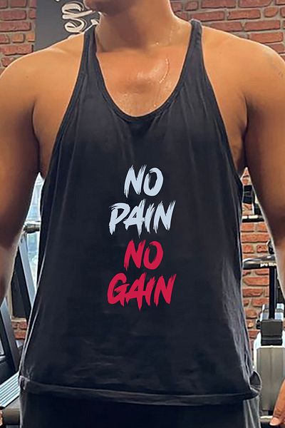 BLUU Painno Gym Fitness Tank Top Sportsman Tank Top