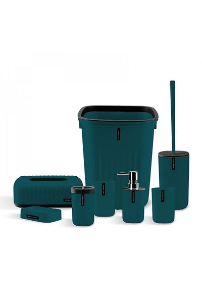 GENERAL 8-Piece Bathroom Accessories Set