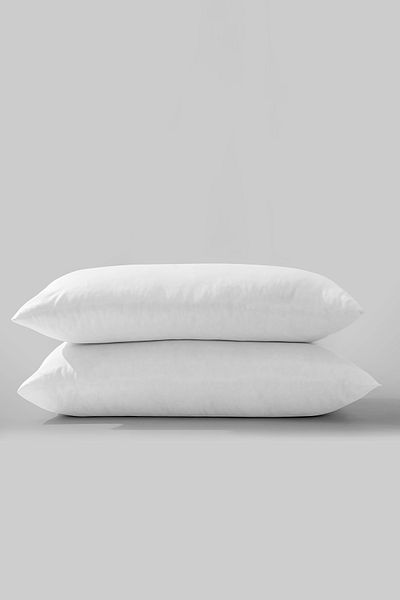 YASÜ 2Pcs Silicone Pillow 800 Gr Microfiber Fabric Silicone Fiber Filled Home Hotel 2'Li Dowry Pillow