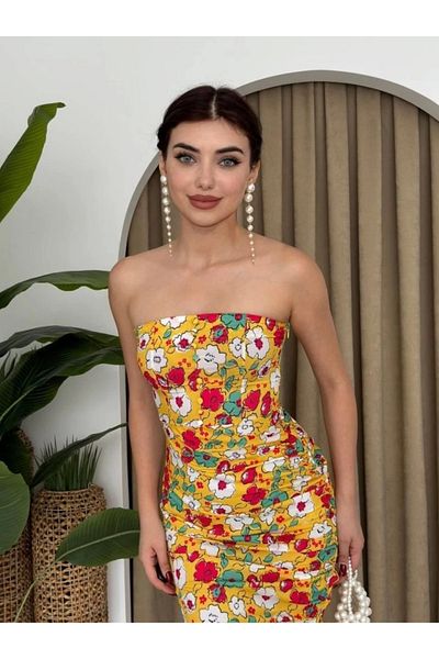 nedo7 Emelıe Strapless Dress